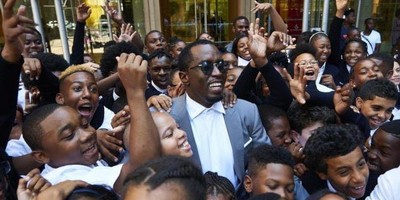 Puff Daddy Welcomes Students To His New Charter School